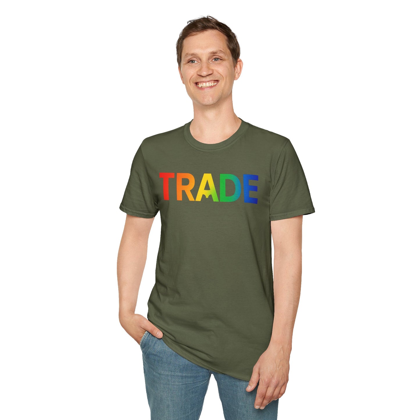 TRADE Pride Wordmark Tee – Pride Edition